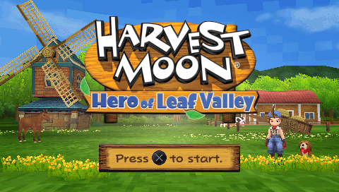 Harvest Moon: Hero of Leaf Valley screenshot 3 for PSP